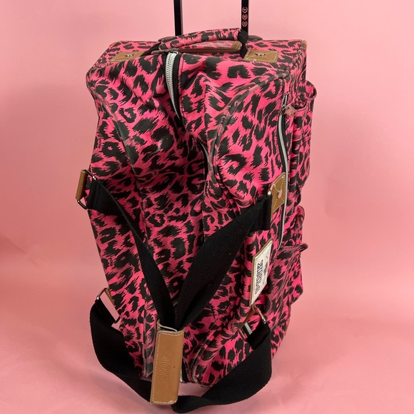 PINK Victoria’s Secret Pink Leopard Print Suitcase - Picture 2 of 10